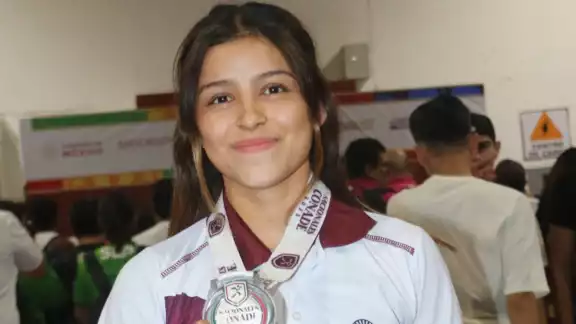 La chetumaleña Rubí Moreno Montiel se quedó con el subcampeonato nacional La chetumaleña Rubí Moreno Montiel se quedó con el subcampeonato nacional