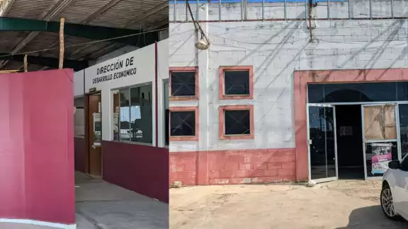 Mercado inteligente en José María Morelos resultó ser las oficinas administrativas de la entidad Mercado inteligente en José María Morelos resultó ser las oficinas administrativas de la entidad