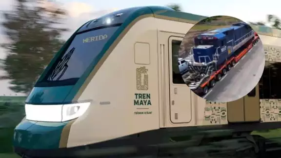La locomotora servirá como transporte de material pesado para construcción