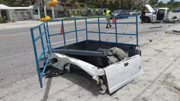 El accidente ocurrió en el kilómetro 17 frente a bahamitas