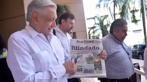 POR ESTO! fue el único diario de la Península nombrado en la mañanera POR ESTO! fue el único diario de la Península nombrado en la mañanera