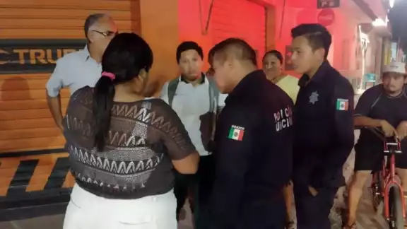 La mujer aseguró que demandará al agresor La mujer aseguró que demandará al agresor