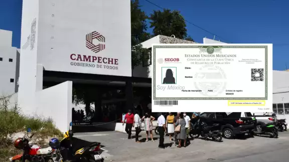 Al momento mil 500 campechanos ya cuenta con su Curp actualizada Al momento mil 500 campechanos ya cuenta con su Curp actualizada