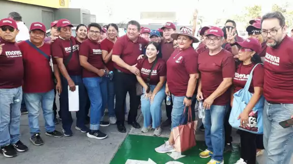 Este lunes el equipo de Morena recorrerá las calles al Poniente de Mérida Este lunes el equipo de Morena recorrerá las calles al Poniente de Mérida