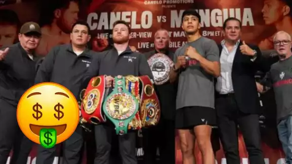Saúl 'Canelo' Álvarez recibirá un pago millonario por su pelea contra Jaime Munguía Saúl 'Canelo' Álvarez recibirá un pago millonario por su pelea contra Jaime Munguía