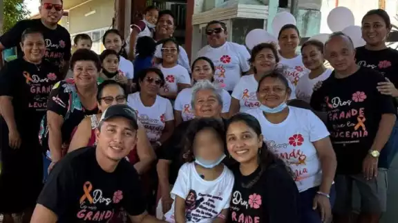 Después de dos años y medio de quimioterapias, Hannah Evia superó la leucemia y regresa a casa