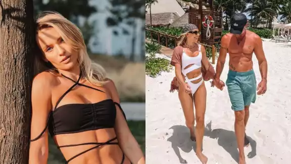 Gabriel Soto e Irina Baeva se encuentran en la Riviera Maya festejando el cumpleaños del actor Gabriel Soto e Irina Baeva se encuentran en la Riviera Maya festejando el cumpleaños del actor