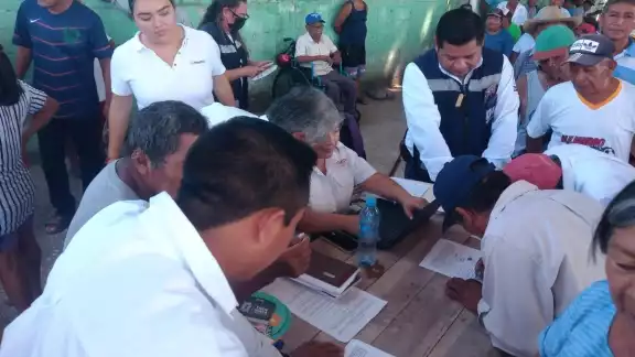 Los ejidatarios tomaron la noticia con agrado, ya que brindará empleos en la Villa Los ejidatarios tomaron la noticia con agrado, ya que brindará empleos en la Villa