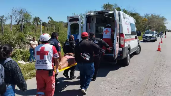Las mujeres resultado con heridas tras el impacto