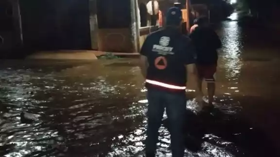 Pese a las inundaciones, no se registraron daños mayores Pese a las inundaciones, no se registraron daños mayores