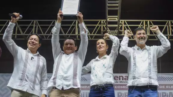 Morena se consolida como el partido que tiene abanderados en el 100 por ciento de los 106 municipios Morena se consolida como el partido que tiene abanderados en el 100 por ciento de los 106 municipios