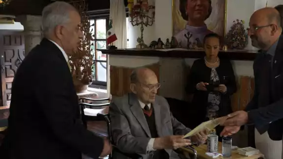 Así vive Luis Echeverría, el ex presidente más longevo de México Así vive Luis Echeverría, el ex presidente más longevo de México