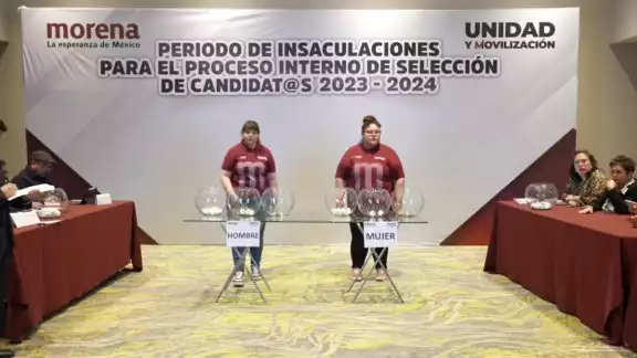 Morena sorteó a sus candidatos plurininominales