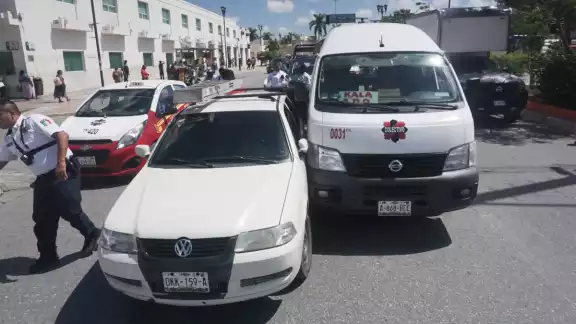 Sólo se registraron daños materiales en los accidentes