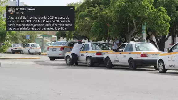 Los choferes manifestaron que es con la intención de brindar un servicio de calidad como las otras aplicaciones, lo que fue cuestionado por los usuarios. Los choferes manifestaron que es con la intención de brindar un servicio de calidad como las otras aplicaciones, lo que fue cuestionado por los usuarios.