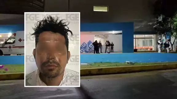 El hombre fue detenido cuando intentaba escapar a Tabasco