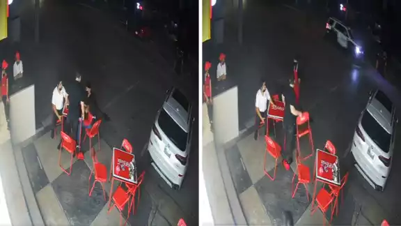 La cuenta que denuncia el hecho asegura que se trata de un socio de la taquería La cuenta que denuncia el hecho asegura que se trata de un socio de la taquería