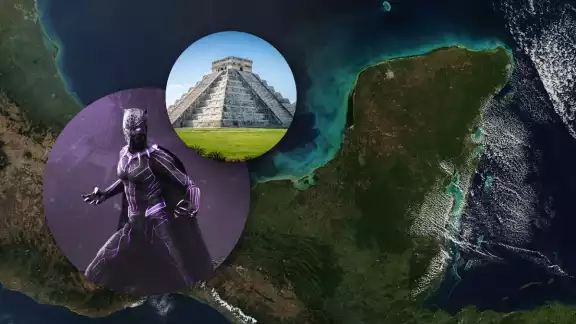 La Península de Yucatán forma parte de la historia de Black Panther Wakanda Forever La Península de Yucatán forma parte de la historia de Black Panther Wakanda Forever