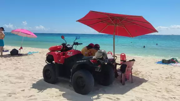 Uno de los sitios, donde se han encontrado más mantarrayas, es en la Playa 88