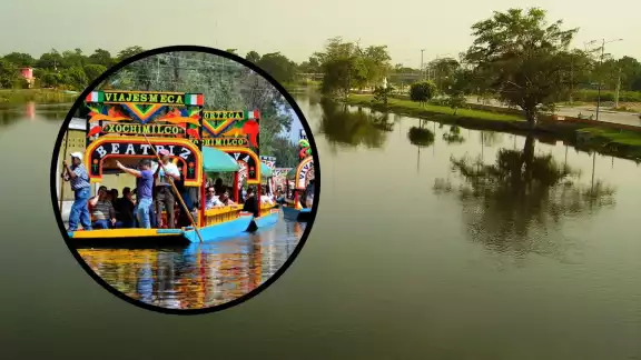 Las trajineras en el río Candelaria ya se encuentran disponibles
