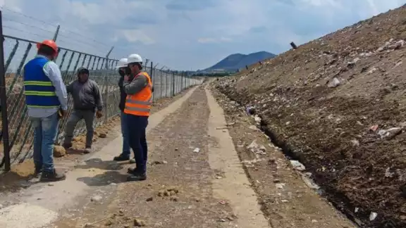 Profepa informa que continuará con el procedimiento de inspección y supervisión en el relleno intermunicipal de Cholula