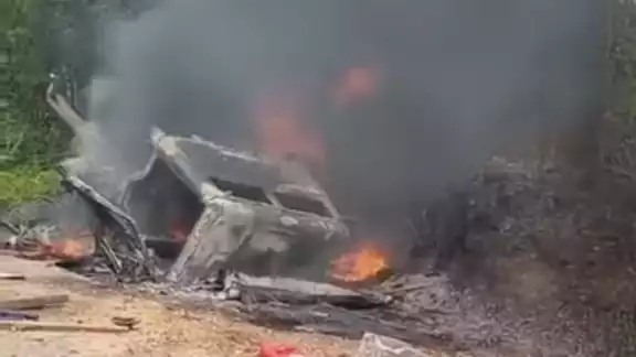 El fatal accidente ocurrió en el km 102 de la carretera El fatal accidente ocurrió en el km 102 de la carretera