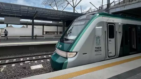 El Tren Maya revisa el equipaje de cada viajero antes de abordar El Tren Maya revisa el equipaje de cada viajero antes de abordar