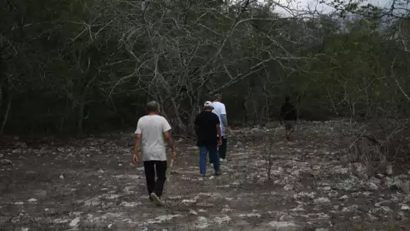 Los campesinos encontraron un cenote y dos aguadas entre las tierras que Kekén intentaba despojar Los campesinos encontraron un cenote y dos aguadas entre las tierras que Kekén intentaba despojar