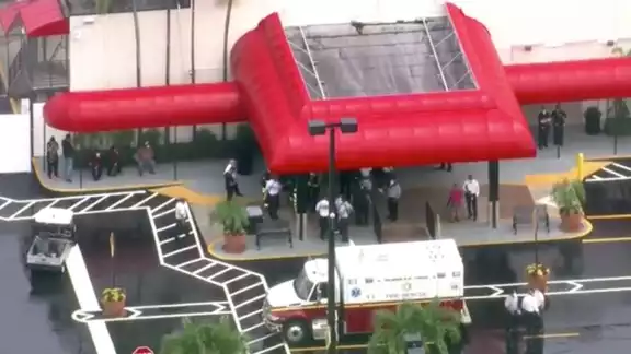 Gary Bitner, portavoz de la tribu, informó que no hubo pérdidas humanas y la sala de juegos tuvo que ser evacuada