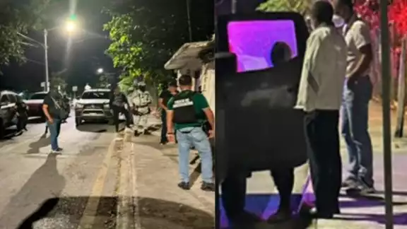 El cateo se realizó en un domicilio ubicado en la Diagonal Aeropuerto y Tercera Sur El cateo se realizó en un domicilio ubicado en la Diagonal Aeropuerto y Tercera Sur
