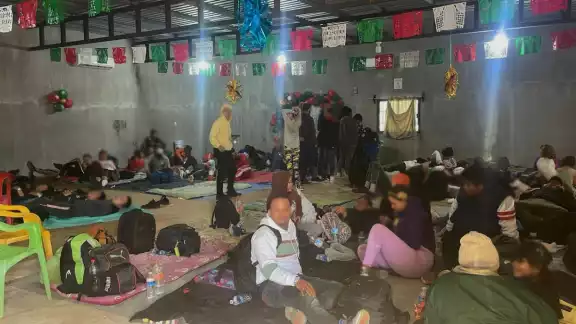 Los migrantes no pudieron acreditar su estancia legal en México Los migrantes no pudieron acreditar su estancia legal en México
