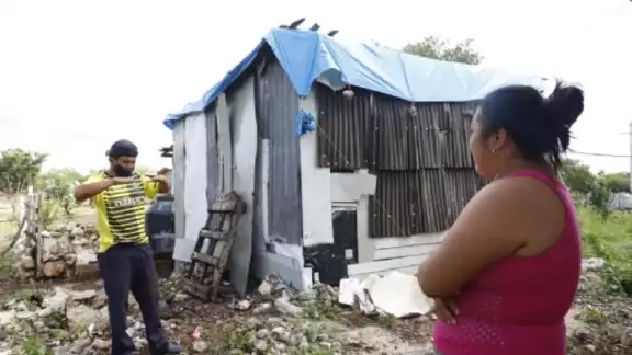 Vecinos de asentamientos del Sur de Mérida comentaron que el Sol calienta las láminas y es sofocante