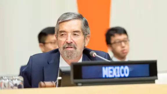 Juan Ramón de la Fuente presidirá la segunda reunión de los Estados parte del Tratado sobre la Prohibición de las Armas Nucleares, en la sede de las Naciones Unidas Juan Ramón de la Fuente presidirá la segunda reunión de los Estados parte del Tratado sobre la Prohibición de las Armas Nucleares, en la sede de las Naciones Unidas