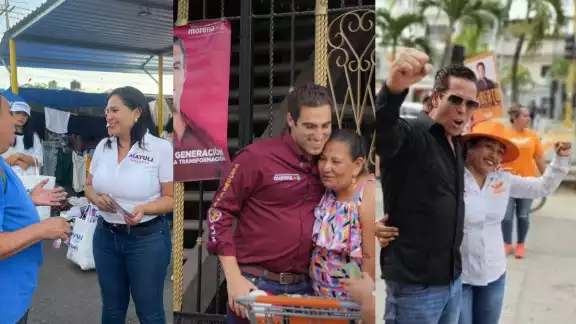 Mayuli Martínez Simón no dejó de promover las propuestas de Xóchitl Gálvez.
Mayuli Martínez Simón no dejó de promover las propuestas de Xóchitl Gálvez.