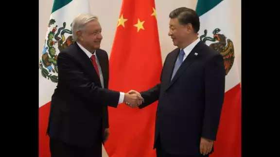 Andrés Manuel López Obrador tuvo una reunión con el presidente de China, XI Jinping, durante su visita a San Francisco, California, donde participa en la Cumbre de la APEC. Andrés Manuel López Obrador tuvo una reunión con el presidente de China, XI Jinping, durante su visita a San Francisco, California, donde participa en la Cumbre de la APEC.