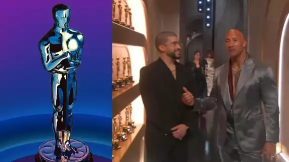 Así lucieron Bad Bunny y The Rock en los Premios Oscar 2024 Así lucieron Bad Bunny y The Rock en los Premios Oscar 2024