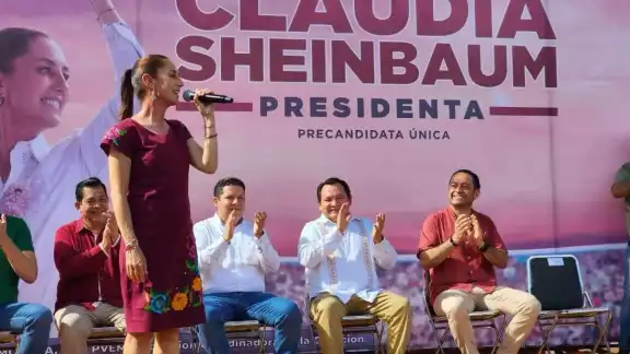 Claudia Sheinbaum y Joaquín Díaz Mena empezarán sus campañas en las próximas horas Claudia Sheinbaum y Joaquín Díaz Mena empezarán sus campañas en las próximas horas
