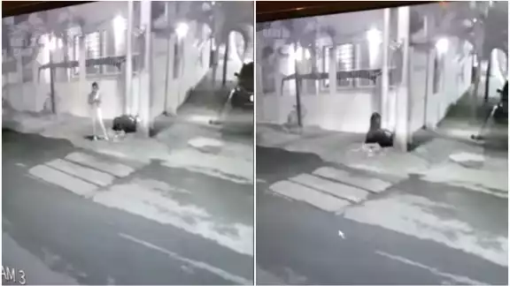 Una mujer se volvió tendencia en redes sociales, luego de su astucia para hacer frente a la delincuencia, mientras permanecía en la calle esperando su transporte Una mujer se volvió tendencia en redes sociales, luego de su astucia para hacer frente a la delincuencia, mientras permanecía en la calle esperando su transporte