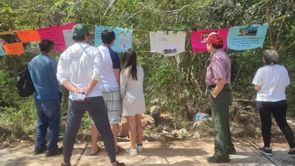 El secretario municipal de Participación Ciudadana aseguró que sólo se ha hecho una delimitación en los terrenos