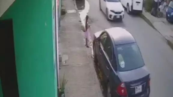 El video fue compartido en las redes sociales