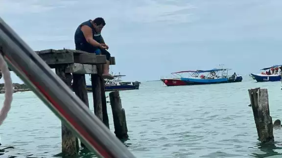 A inicios de julio, Dieguito se encontraba en Cancún A inicios de julio, Dieguito se encontraba en Cancún