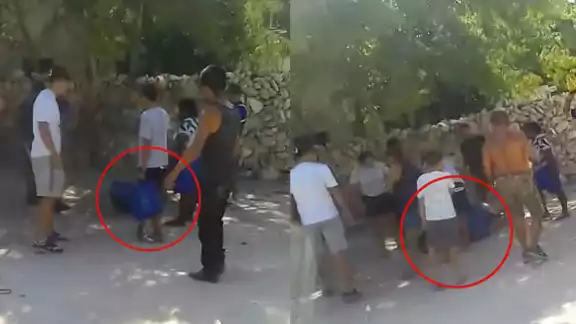 Los oficiales de la Policía Preventiva se trasladaron al punto donde aseguraron a Eric "N" Los oficiales de la Policía Preventiva se trasladaron al punto donde aseguraron a Eric "N"