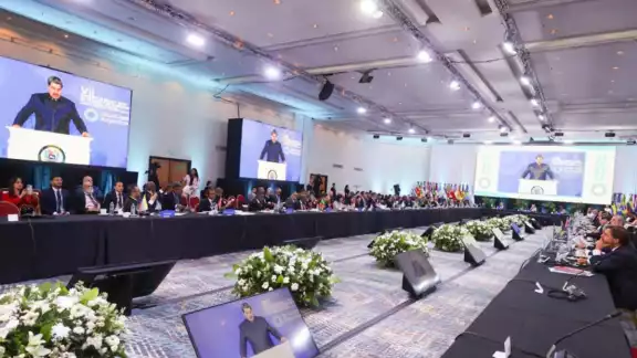 Marcelo Ebrard acudió a la Celac en representación de Andrés Manuel López Obrador Marcelo Ebrard acudió a la Celac en representación de Andrés Manuel López Obrador