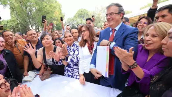 Marcelo Ebrard sigue esperando la impugnación del proceso interno de Morena Marcelo Ebrard sigue esperando la impugnación del proceso interno de Morena