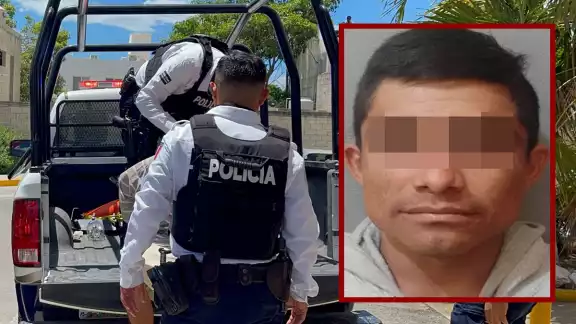 El delincuente fue asegurado y puesto a disposición de la Fiscalía de Robos El delincuente fue asegurado y puesto a disposición de la Fiscalía de Robos