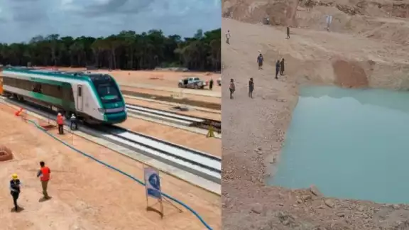 Se tendrá que tapar por trabajos del Tren Maya