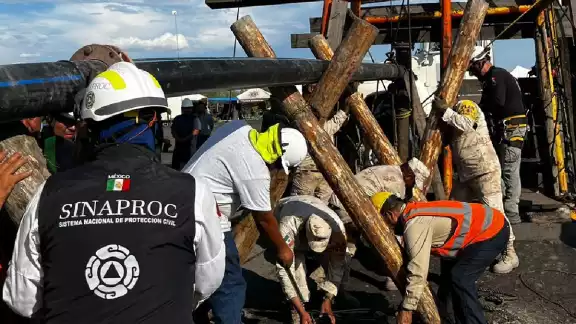 Detienen a Cristian Solís, dueño e la mina 'El Pinabete' en Sabinas Coahuila Detienen a Cristian Solís, dueño e la mina 'El Pinabete' en Sabinas Coahuila