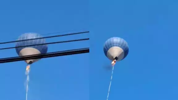 Dos personas murieron en el desplome de un globo aerostático en Teotihuacán Dos personas murieron en el desplome de un globo aerostático en Teotihuacán