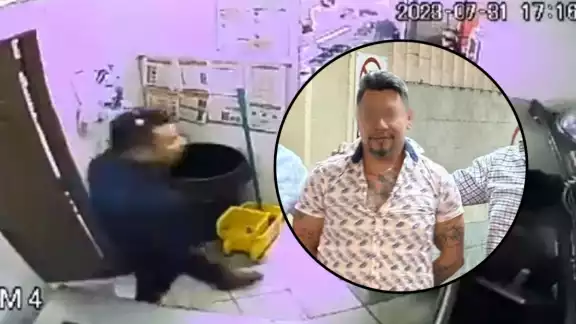Fernando 'N' es acusado por golpear a un empleado de Subway en San Luis Potosí