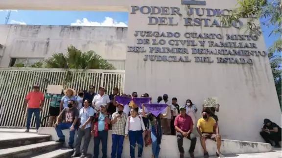 Integrantes de la “Esperanza de Sitilpech” estuvieron presentes Integrantes de la “Esperanza de Sitilpech” estuvieron presentes